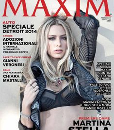 Сексуальная Мартина Стелла снялась в журнале Maxim фото #1