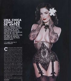 Дита Фон Тиз оголилась  в журнале Playboy фото #1